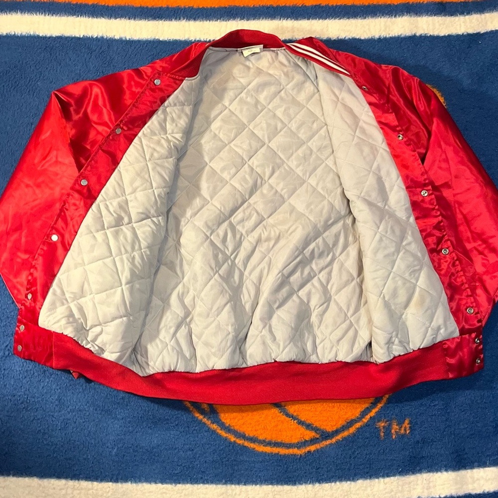 VINTAGE 80s BIG DOGS VARSITY JACKET - Picture 4 of 8